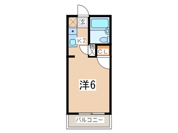 トラストビラ多摩センターの物件間取画像